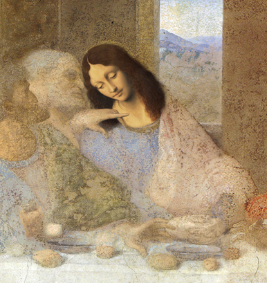 The Last Supper Restoration of John-2